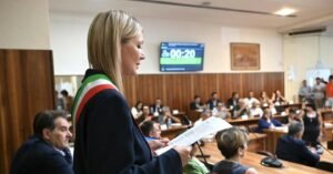 La sindaca di Avellino Laura Nargi