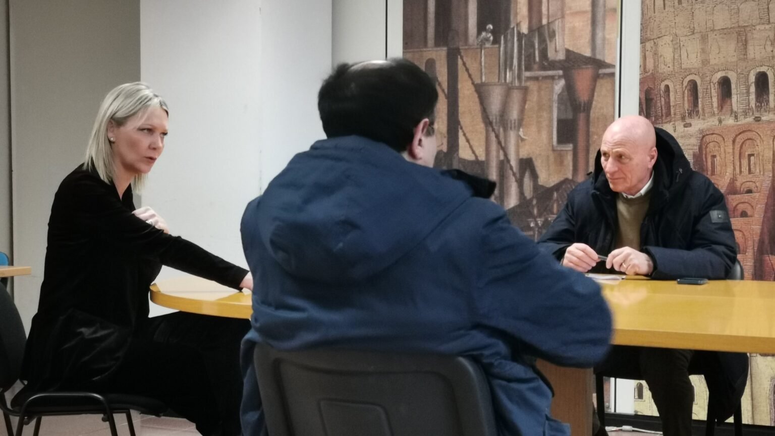 Laura Nargi in conferenza dei capigruppo, Avellino