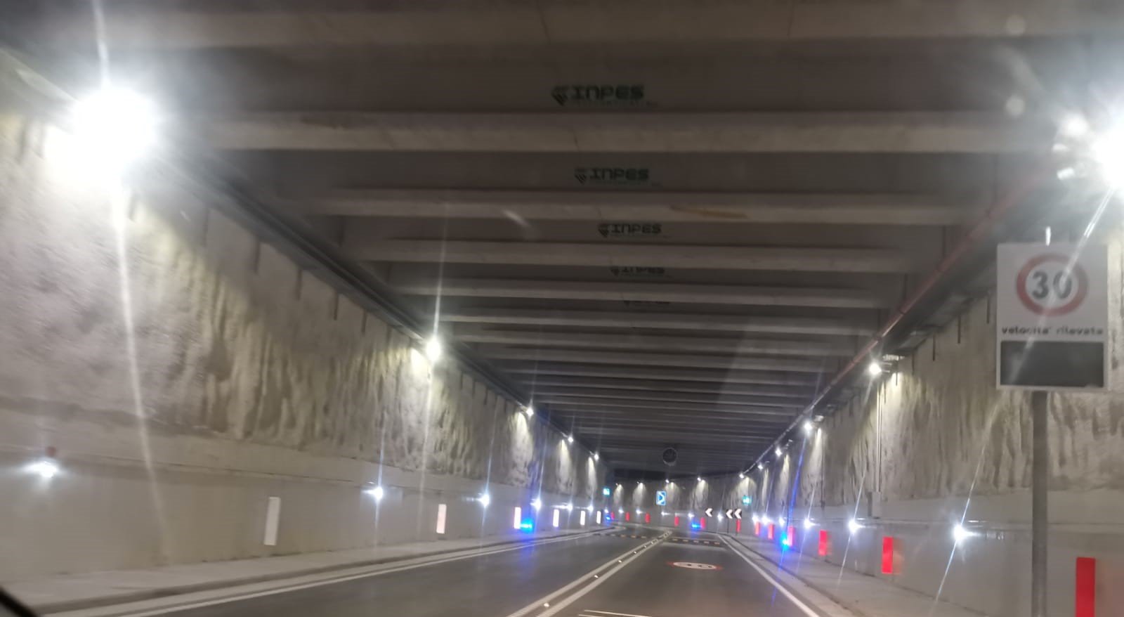 Tunnel di piazza Garibaldi interno