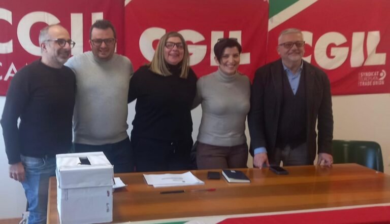 Cgil Avellino nuova segreteria