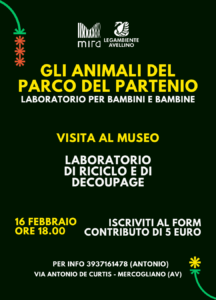 Gli animali del Parco del Partenio locandina