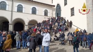 Candelora Montevergine 2025 vigili del fuoco Avellino