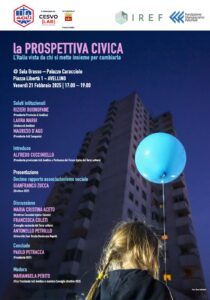 Partecipazione civica, la locandina del convegno