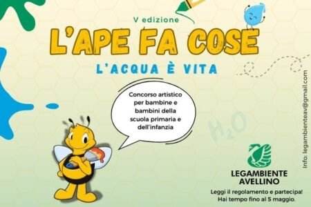 Legambiente locandina l'ape fa cose quinta edizione