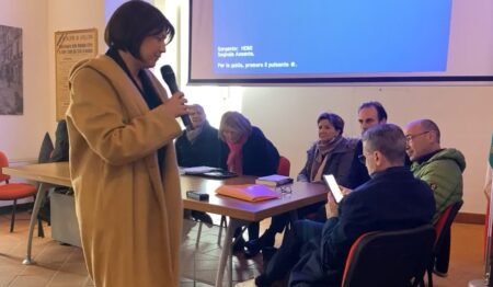 Marianna Mazza al convegno sul Parco del Fenestrelle a Villa Amendola, Avellino