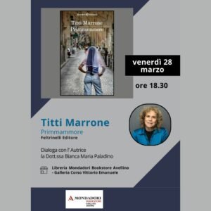 Titti Marrone presenta il suo Primammore alla libreria Mondadori