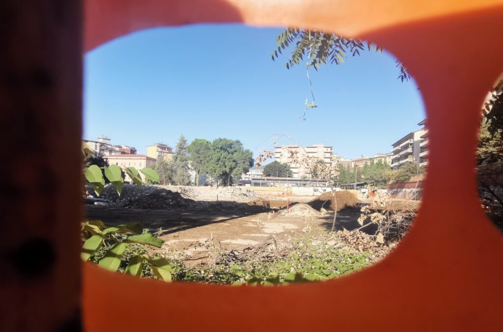 Cantiere ex Dante Alighieri, via Piave, Avellino