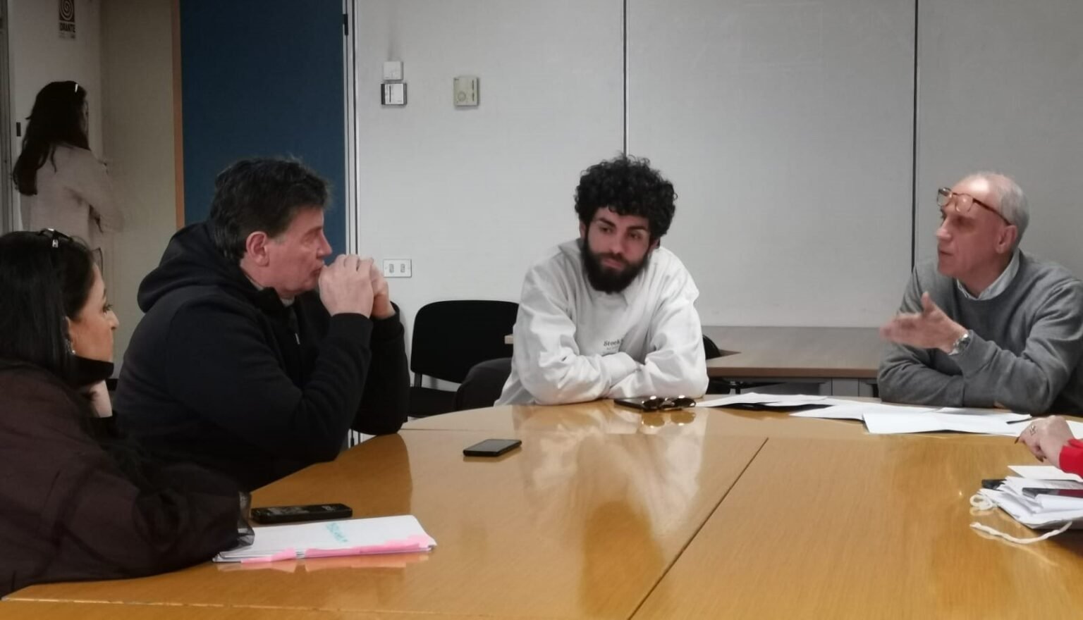 A sinistra Maria Luisa Dovetto, a destra Nicola Giordano