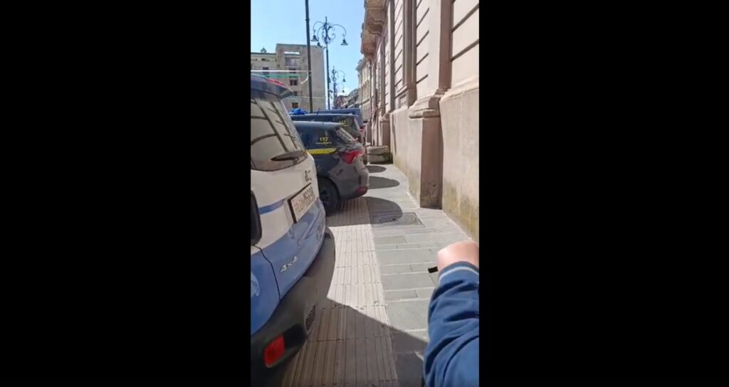 Esposito video denuncia percorso sensoriale Avellino