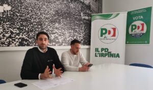 Gabriele Uva e Claudio Petrozzelli giovani Pd Avellino, Patto generazionale per l'Irpinia