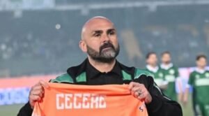 Biancolino omaggia Cecere, D’Agostino: “Grazie a questi ragazzi, al tifo e alla mia famiglia”