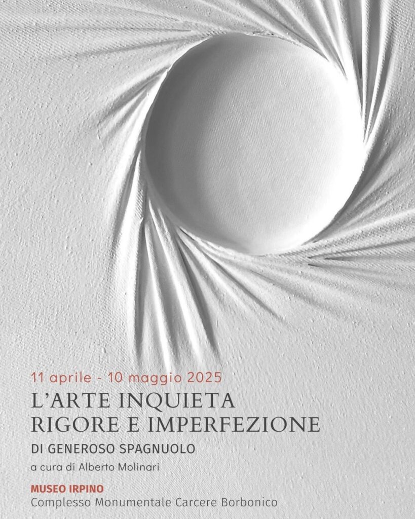 L’arte inquieta, Spagnuolo espone al Carcere Borbonico nel segno di rigore e imperfezione