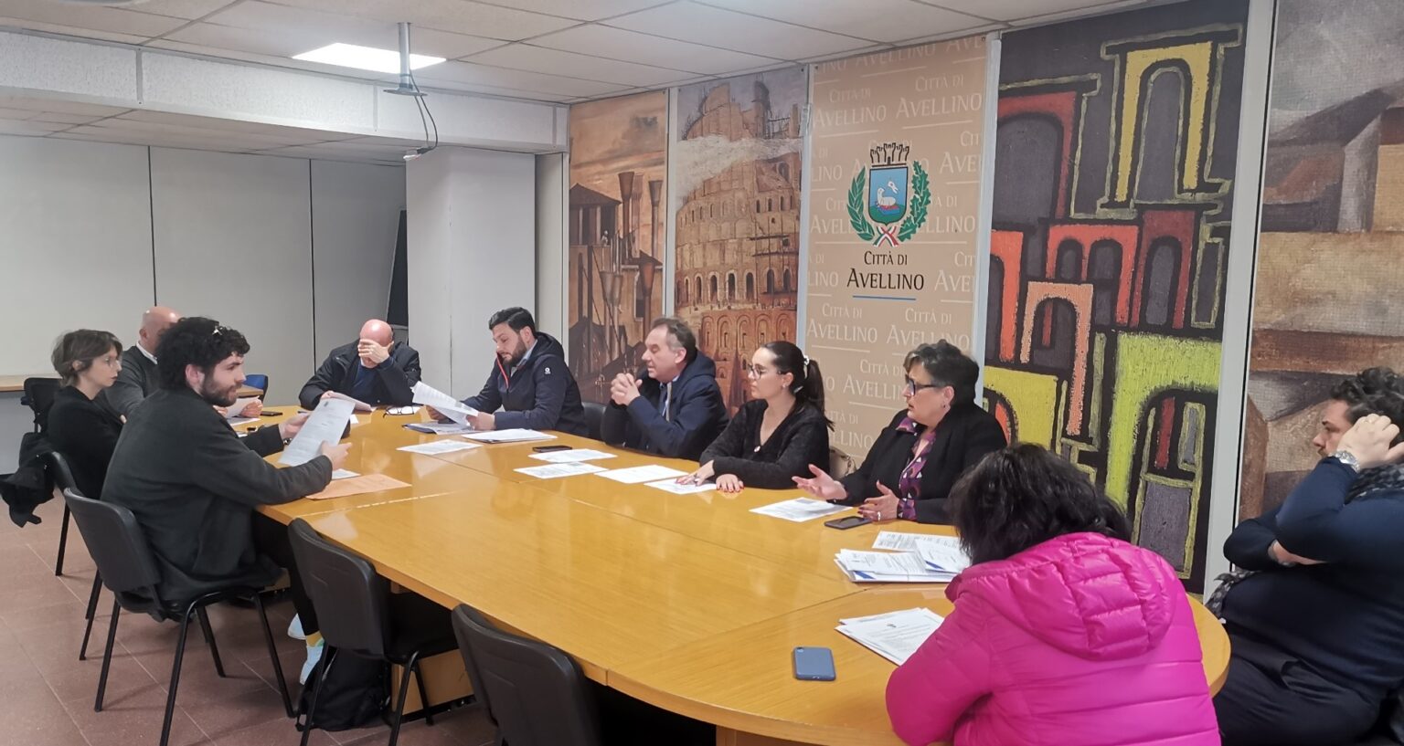 Conferenza capigruppo, Comune di Avellino