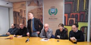 Antonio Gengaro in conferenza stampa