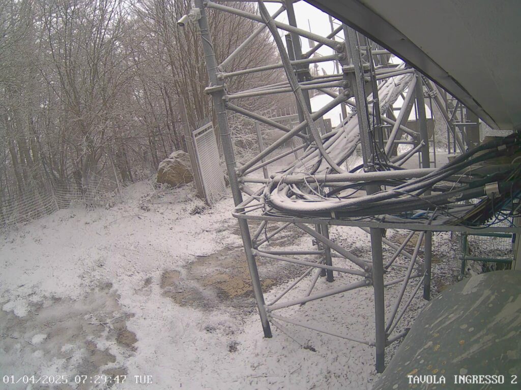 Neve sul Partenio, Osservatorio di Montevergine