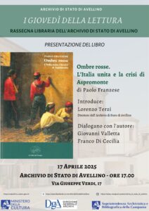 Ombre rosse, locandina libro su Garibaldi