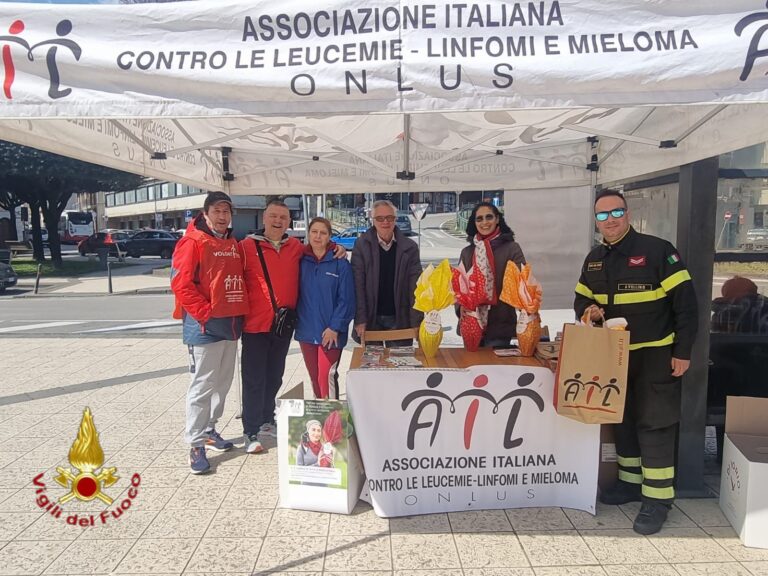 Vigili del fuoco Avellino in campo con l'Ail