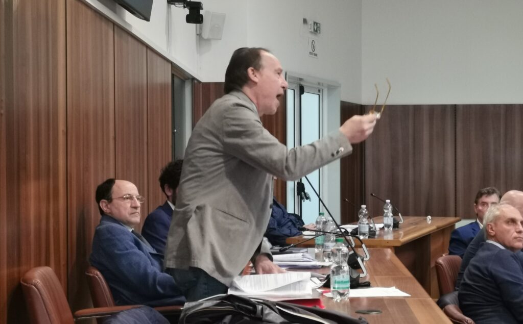 Antonio Gengaro in consiglio comunale