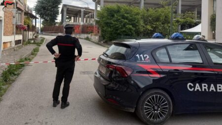 Bonito carabinieri cantiere