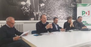 Antonio Gengaro, conferenza Pd sugli emendamenti al Bilancio del Comune di Avellino