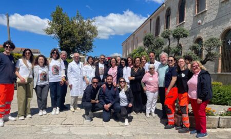 Grottaminarda pellegrinaggio Carpignano con Iannace