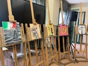 Il procuratore Guerriero a Grottaminarda - i lavori degli studenti