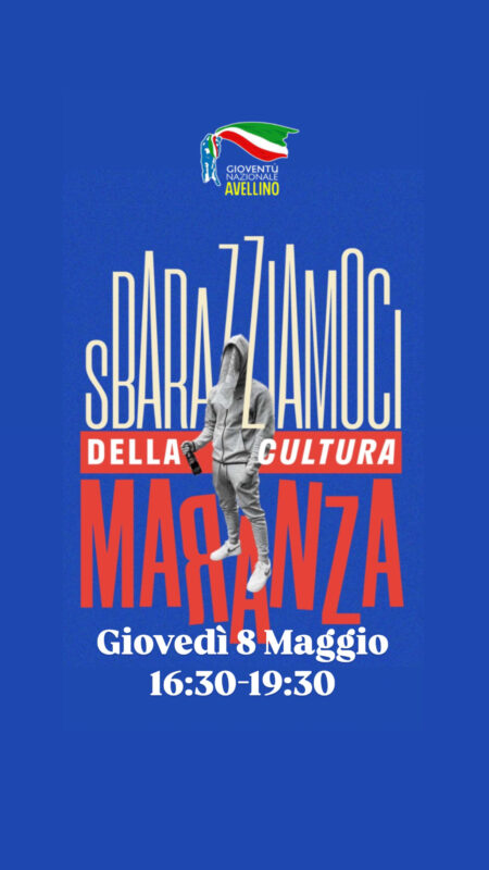 Gioventù Nazionale locandina maranza