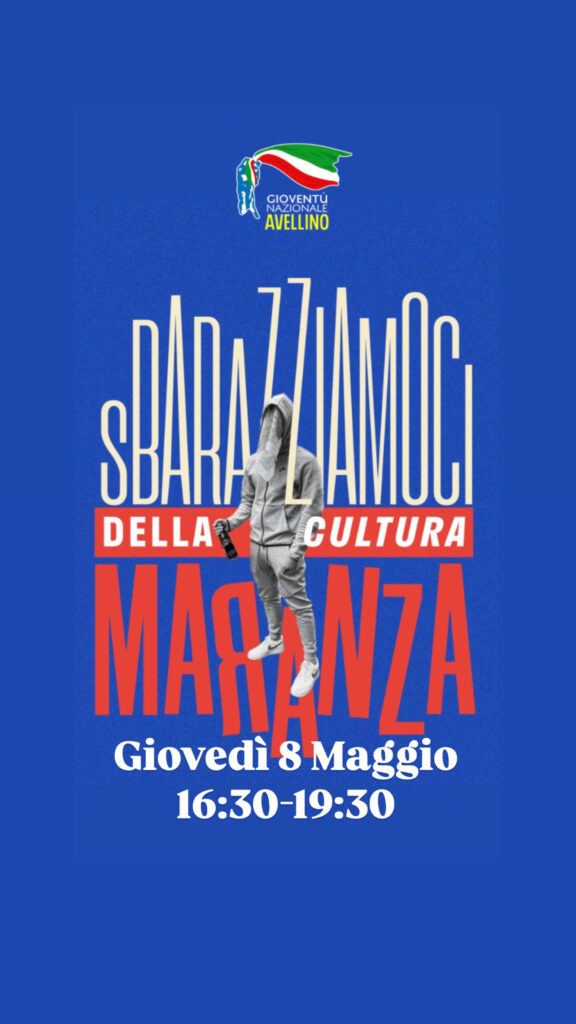 Gioventù Nazionale locandina maranza