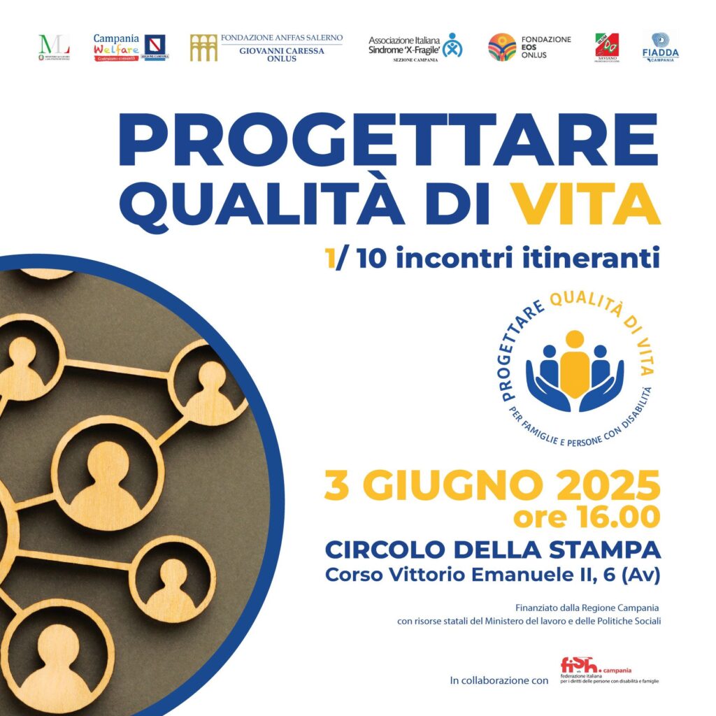 Locandina Progettare Qualità della Vita