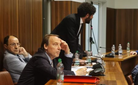 Antonio Gengaro Amalio Santoro e Antonio Bellizzi in consiglio comunale, Avellino