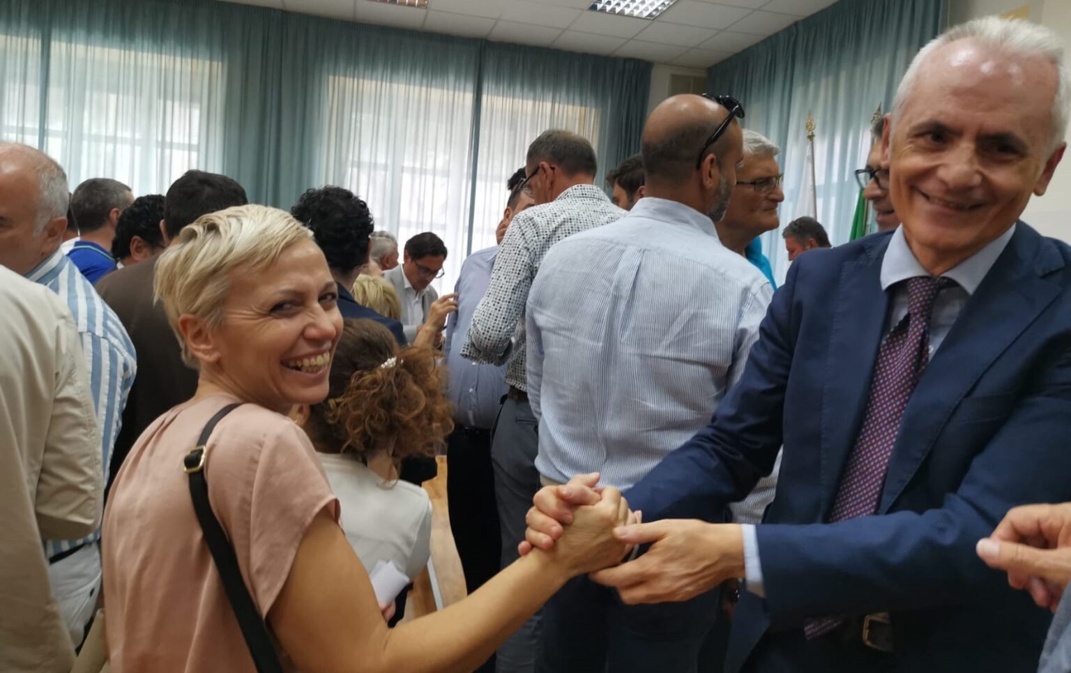 Assuntina Iannaccone e Antonello Lenzi Alto Calore assemblea, Avellino