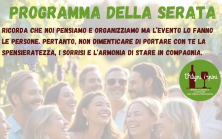 Evento vino a Candida, locandina