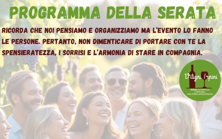 Evento vino a Candida, locandina