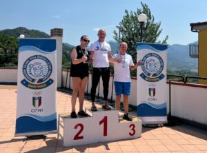 Franco Ulto, Grottaminarda, campione nuoto pinnato