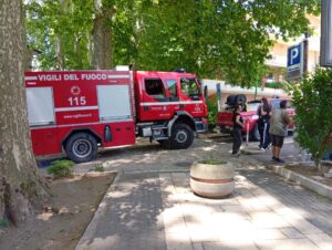 Funicolare Mercogliano vigili del fuoco