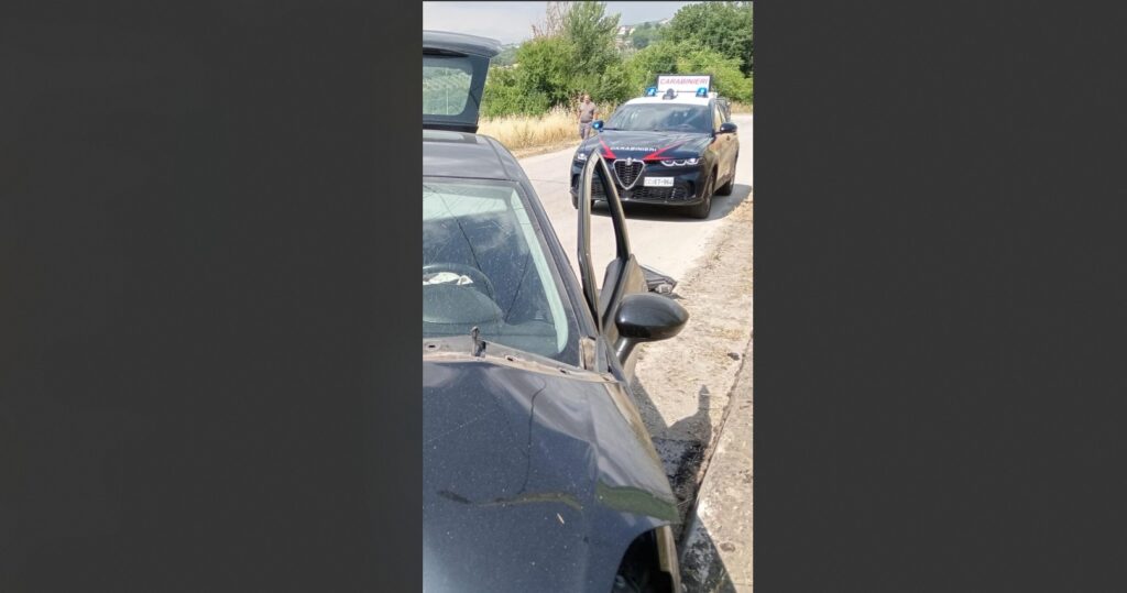 Incidente mirabella carabinieri