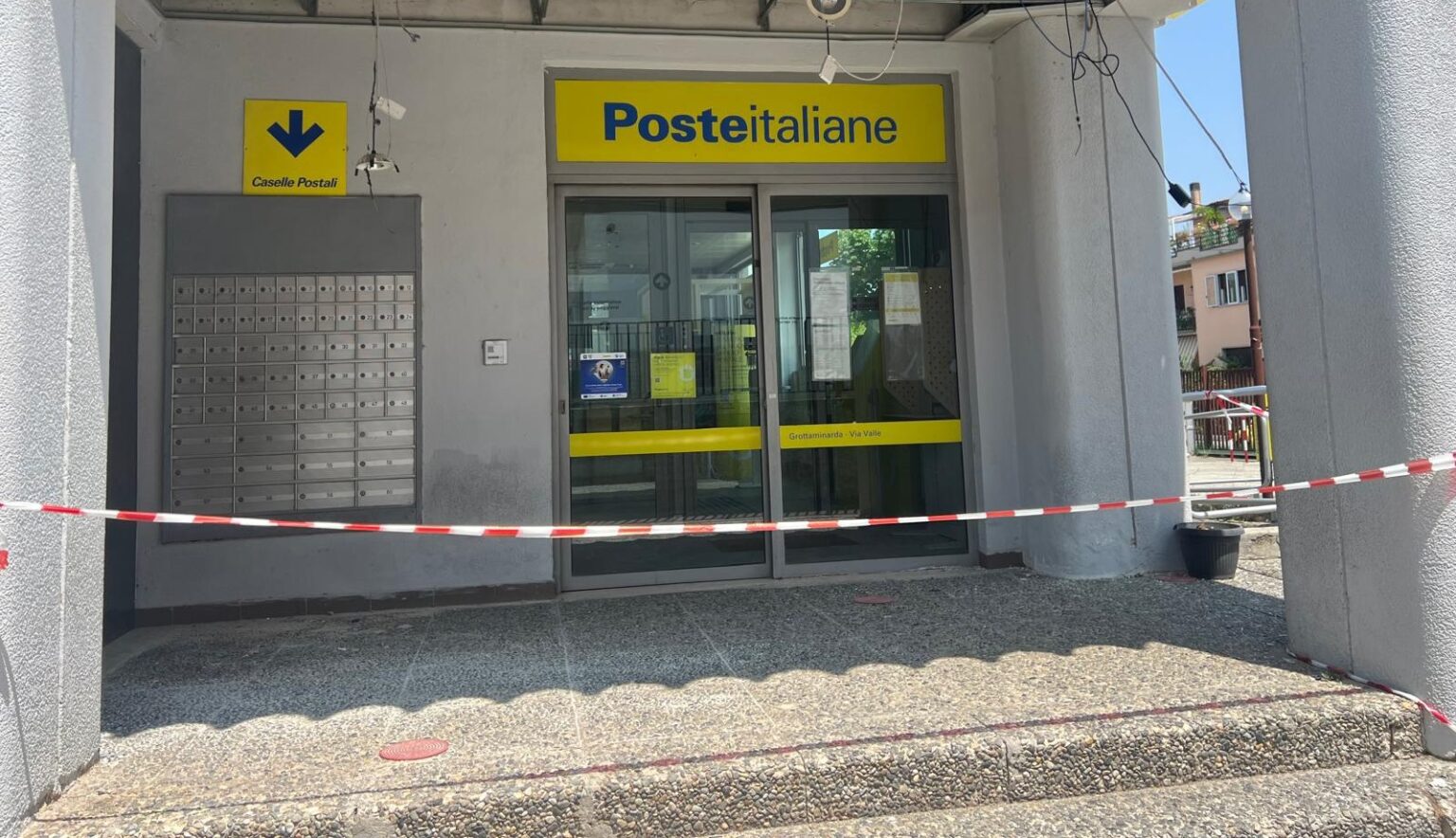 Grottaminarda, ufficio postale chiuso