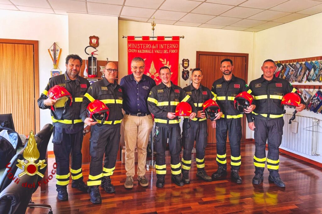 Vigili del fuoco Avellino nuovi capisquadra