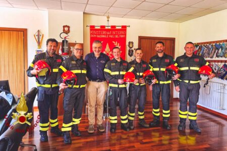 Vigili del fuoco Avellino nuovi capisquadra