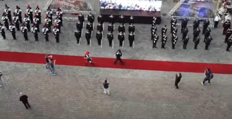 Carabinieri Avellino, 211esima festa, a rione Mazzini