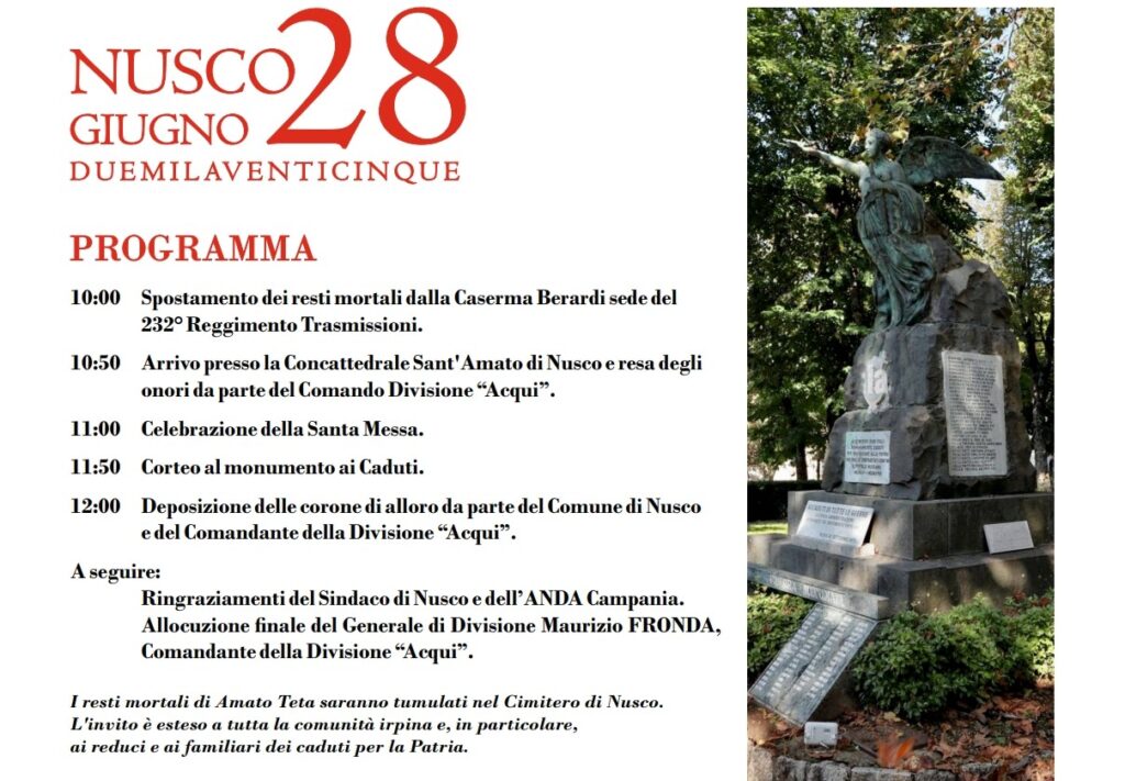 Nusco Amato Teta locandina