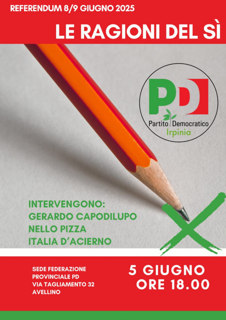 Referendum Pd locandina