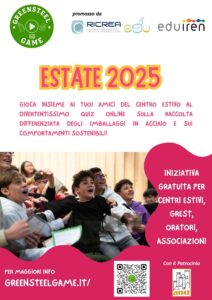 riciclo locandina Green Steel Game 2025