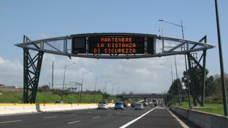 Autostrada traffico Anas
