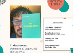 De Feo libro poesie a capriglia irpina