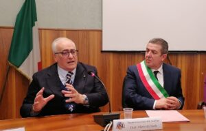 Mario Ferrante, Asl, e Marcantonio Spera sindaco di Grottaminarda