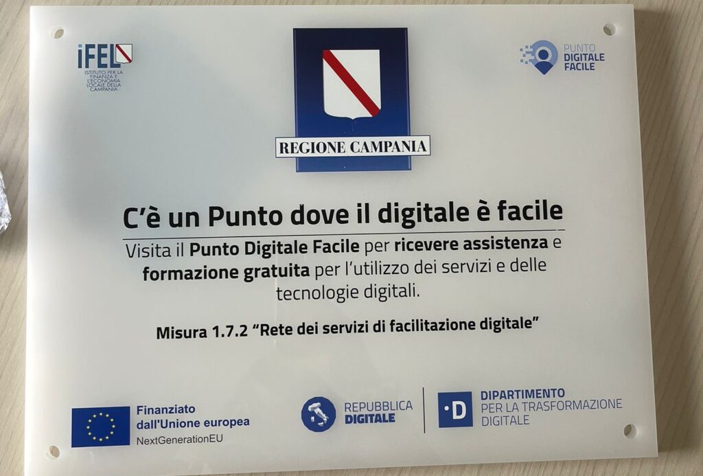 Grottaminarda Punto digitale targa