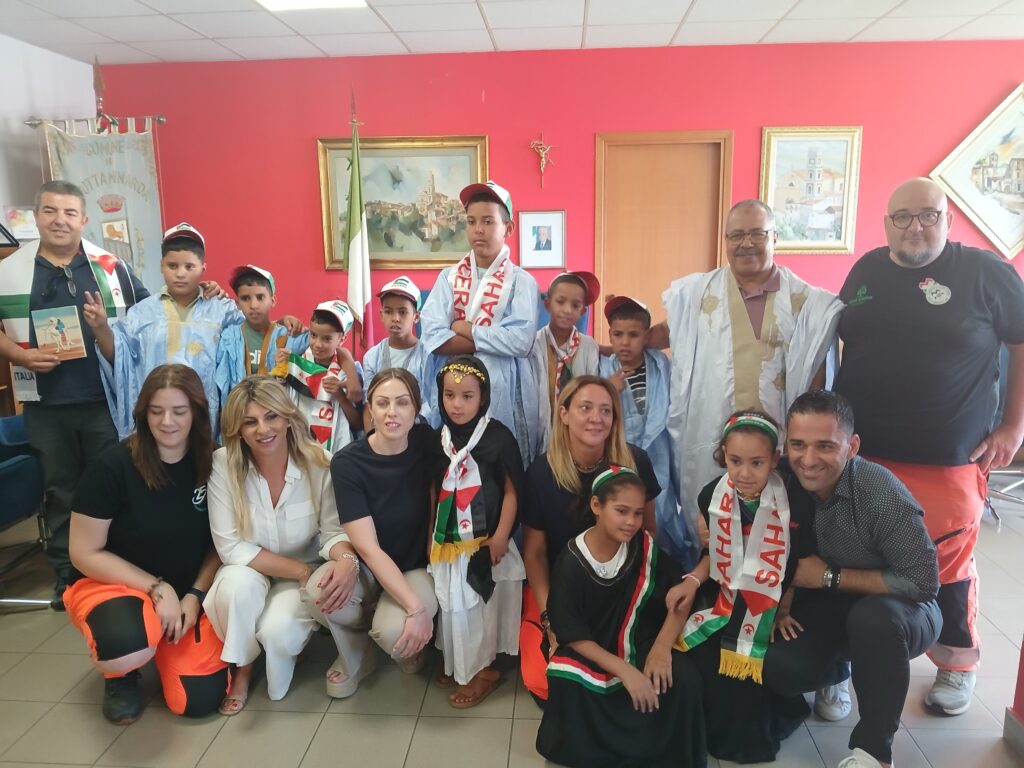 Grottaminarda bambini Saharawi