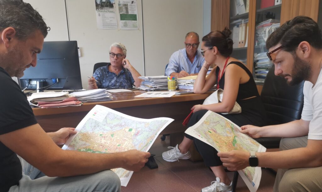 Liberale De Cesare Rapa Vecchione e Aquino Commissione Urbanistica sul Peba, Avellino
