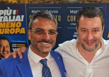 Massimo Picone e Matteo Salvini, Lega, Avellino